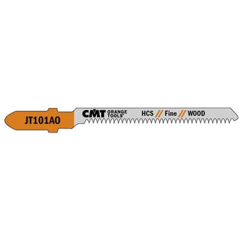 JT101AO-5 5 HOJAS DE SIERRA DE CALAR DE HCS PARA MADERA CURVADA Y FINA 76X1,4X20TPI