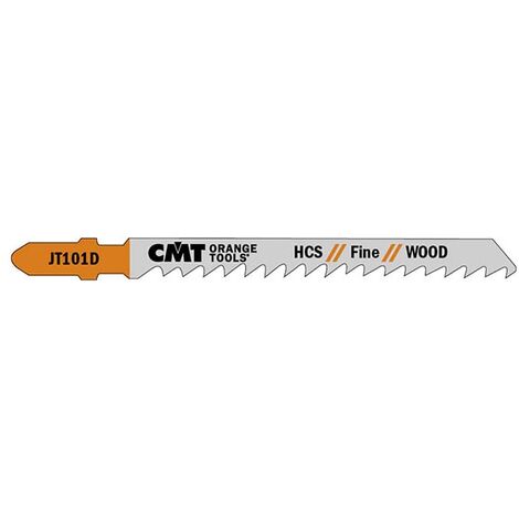 JT101D-5 5 HOJAS DE SIERRA DE CALAR DE HCS PARA MADERA RECTA Y FINA 100X4X6TPI