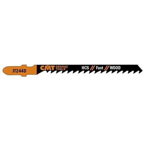 JT244D-5 5 HOJAS DE SIERRA DE CALAR DE HCS PARA MADERA CURVADA Y EN BRUTO 100X4X6TPI