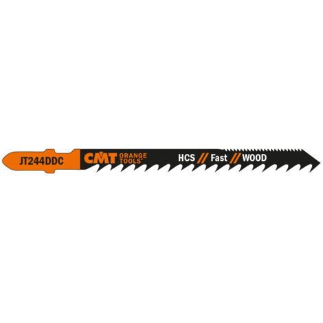 JT244DDC-5 5 SÄGEBLÄTTER -DUO- FÜR HOLZ HCS 100x4-5,2x6TPI (GEBOGEN/GR.)
