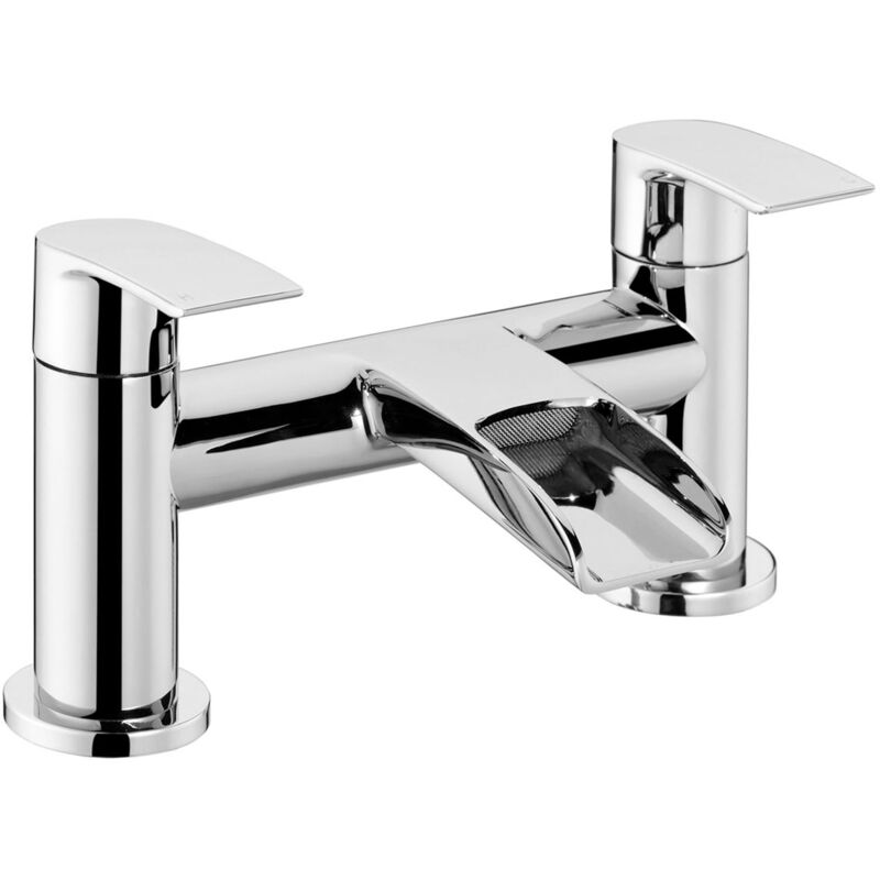 JTP Ravina Pillar Mounted Bath Filler Tap - Chrome