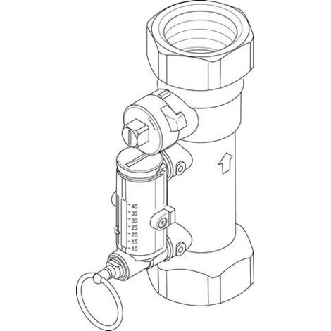JU/BOSCH Ersatzteil TTNR: 87185320690 Durchflussmesser 30-120 l/min