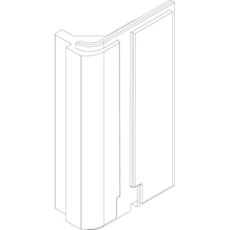 JU/BOSCH Ersatzteil TTNR: 8738206081 Seitenteil EPP  10 kW