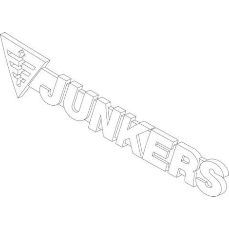JU Ersatzteil TTNR: 87111459280 Logo Junkers