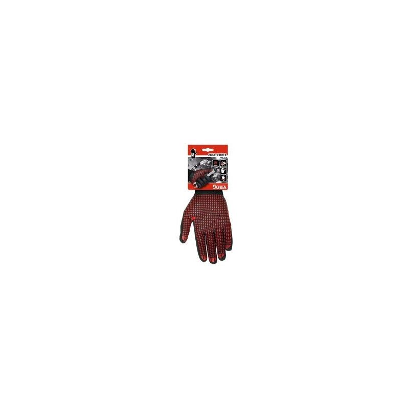 Guantes H5112 nylon/lycra negro 10XL.CATII EN388+A1/407 - Juba