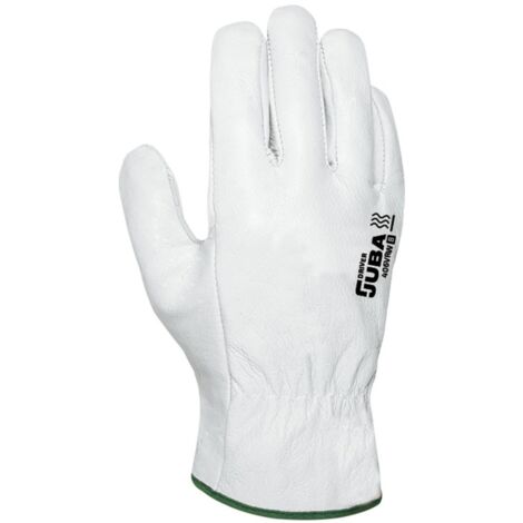 JUBA GUANTES VACUNO PIEL BLANCO B406VRW 11 XXL