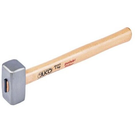 Juco Marteau traditionnel 3 kg métal et bois de hêtre