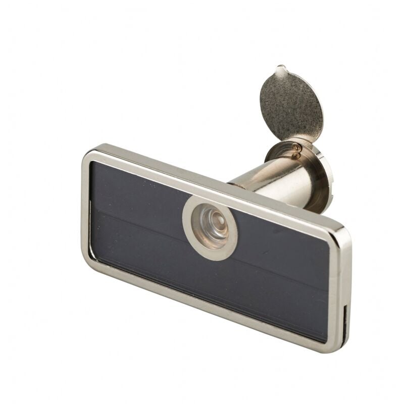 Thirard - Judas 170°, laiton chromé avec plaque d'identité