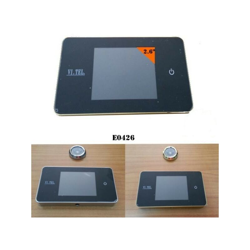 Capaldo - Judas numérique vi.tel e0426 couleur or électronique pour porte - Salon