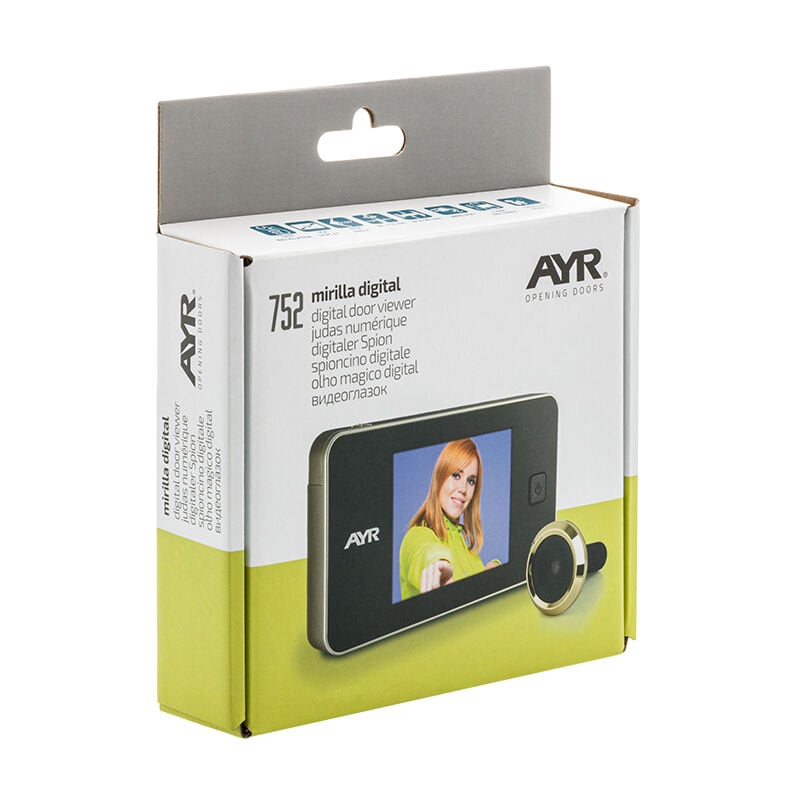 Judas Numérique avec Caméra - Noir/ Chrome - AYR