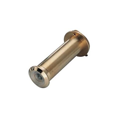Judas optique type Espion 170° pour porte standard en laiton chromé