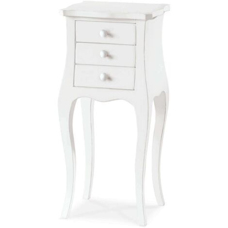 JUDD - mobile portatelefono in legno massello cm 34 x 31 x 72 h