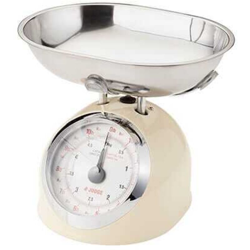Judge Kitchen, 5.0kg Traditional Scale, Cream, Cream