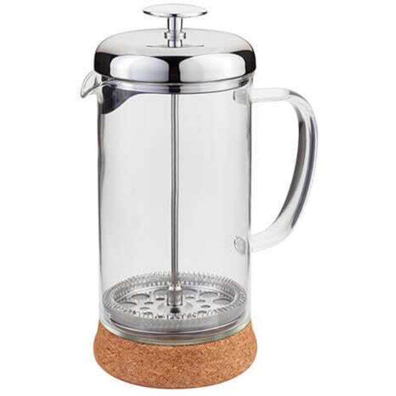 Judge Coffee, 8 Cup Classic Cafetiere, 1L, Silver