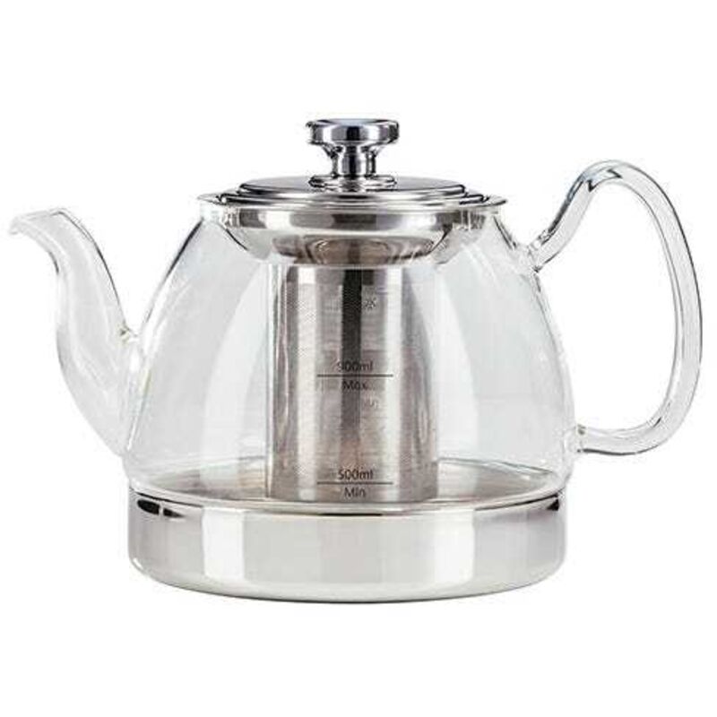 Hob Top Induction 900ml Glass Teapot - Judge