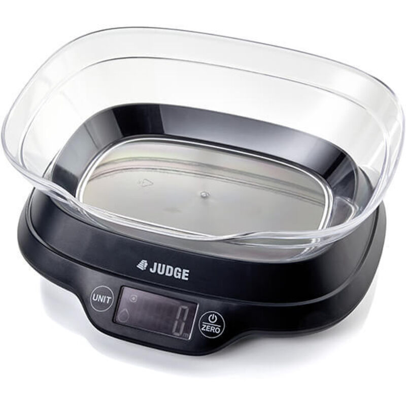 Judge Kitchen, 5kg Digital Bowl Scale, Silver