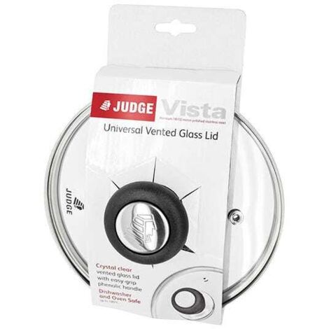 Judge Vista 18cm Glass Lid
