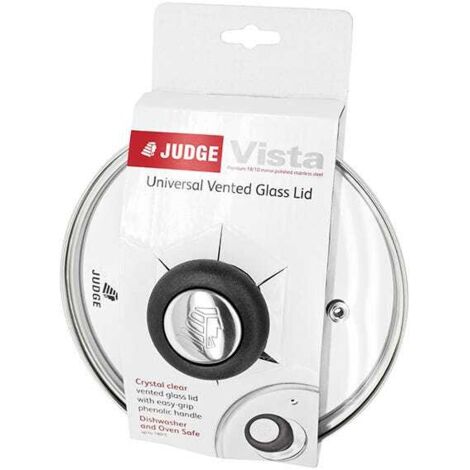 Judge Vista 28cm Glass Lid