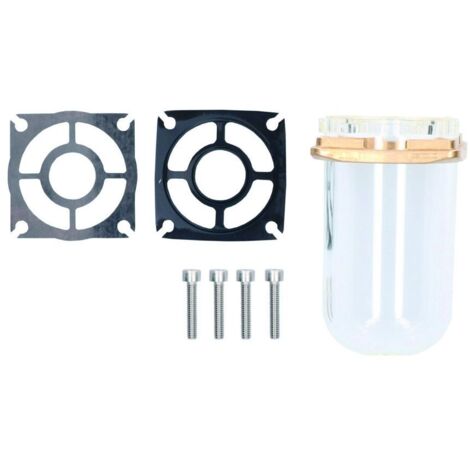 Judo Ersatzteilset Filterglocke mit Flansch und Wechselfilter 1/2" - 1 1/4"