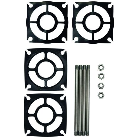 Judo Montagezubehör komplett für Sicherungsblock JSB 3/4" - 1 1/4"