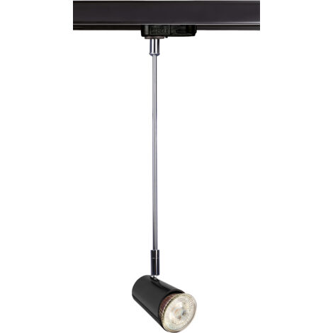 JUDY 223 Spot Rail 3 all.023 GU10 sur tige lpe LED 3,6W 3000K 400lm dimm. ARIC 4406