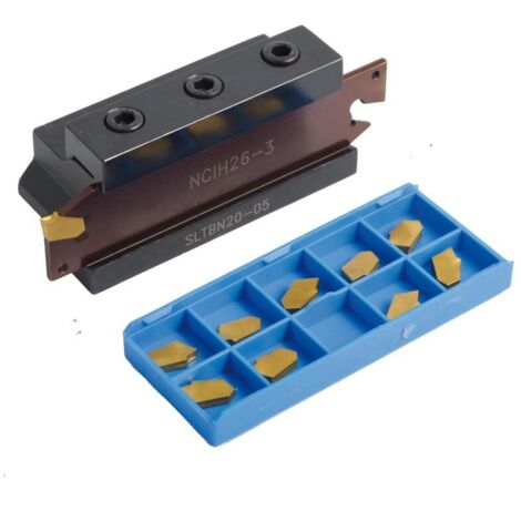 Juego 10 cuchilla para lama tronzado, 2mm  OPTIMUM 3440663