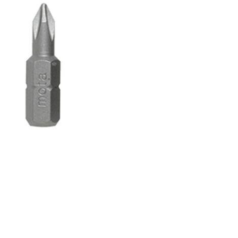 Juego 10 puntas ph 1x25mm 1/4 acero bph125 mota