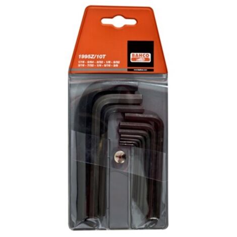 JUEGO 11 LLAVES ACODADAS TORX 11PCS - BAHCO