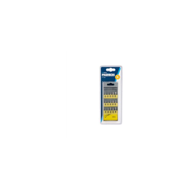 Image of Satz mit 15 Schraubendreherbits ph-pz-torx-pl pre900109 premion
