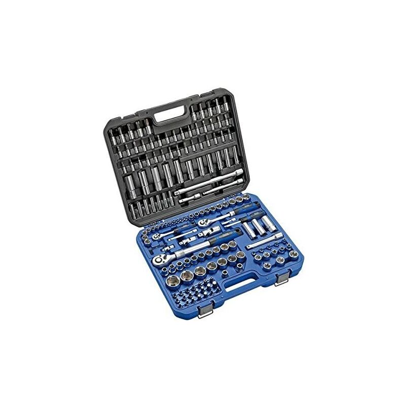 Juego llave vaso 155 piezas 192386 1/2-3/8-1/4 - Alyco