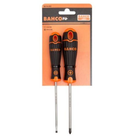 JUEGO 2 DESTORNILLADORES BAHCOFIT PL/PH - BAHCO