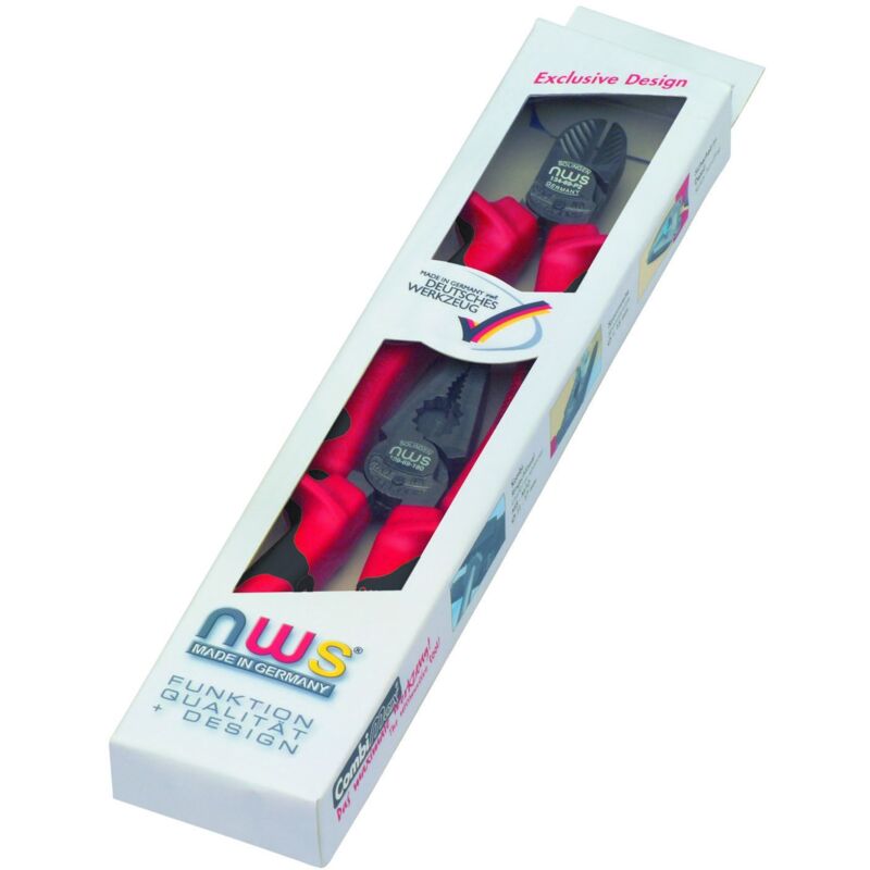 

NWS 862-2 - Juego de alicate CombiMax 180 mm + alicate corte diagonal 160 mm Serie 69