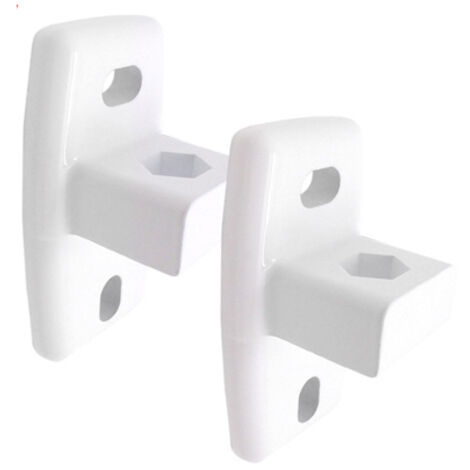 Juego 2 soporte pared toldo blanco 10433 micel