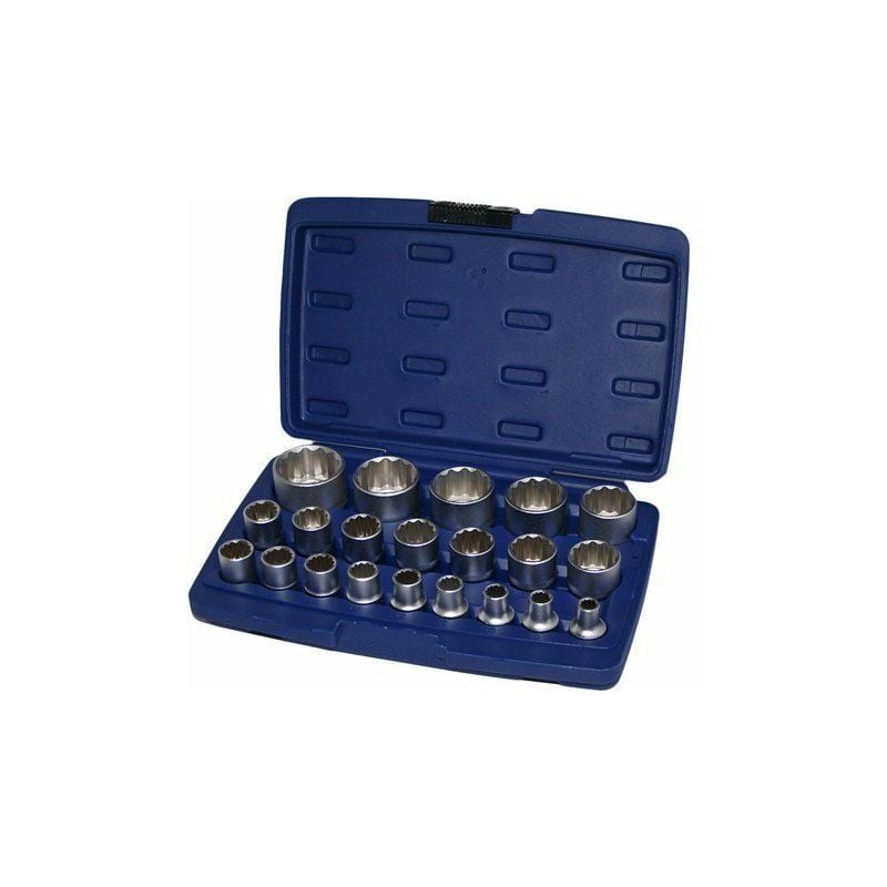 

Juego 21 vasos 12 caras 1/2' 8 mm a 36 mm