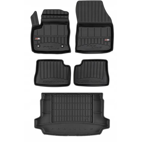 Juego 3D de alfombrillas para el suelo y alfombrilla para el maletero Fiat 600e Eléctrico desde 2023-