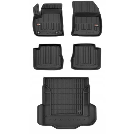 Juego 3D de alfombrillas para suelo y maletero Citroën e-C4X desde 2020-