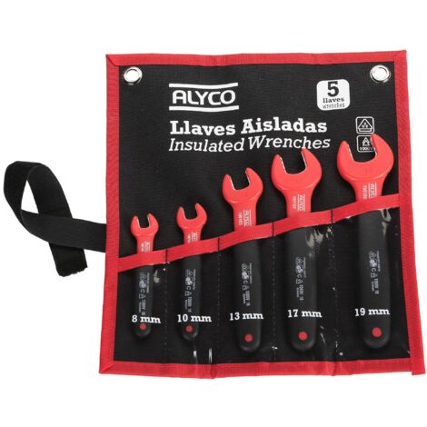 Juego 5 Llaves fijas vde b/nylon ALYCO