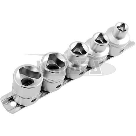 JUEGO 5 VASOS DE 3 CARAS PARA BOMBA INYECTORA