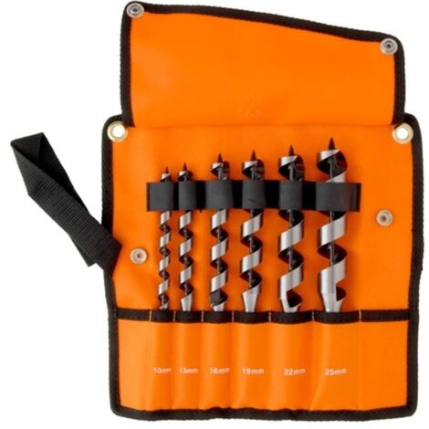 JUEGO 6 BROCAS HELICOIDALES 10,13,16,19,22,25 - BAHCO