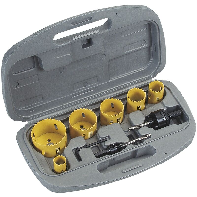 

Alyco-tools - Juego 9 Coronas Para Electricista En Estuche De Plástico
