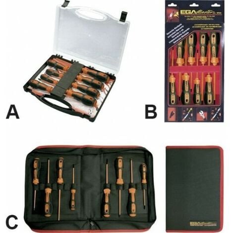 Juego de destornillador 9622 Belt-Pouch Set 3 - Wera