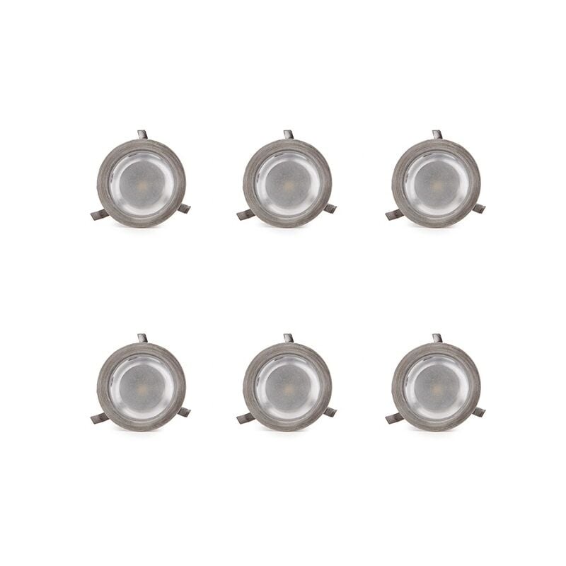 

Juego 6 0.3W 30Lm Focos LED Empotrar IP54 Driver 50.000H [SC-6B105ASET] (SC-6B105ASET)