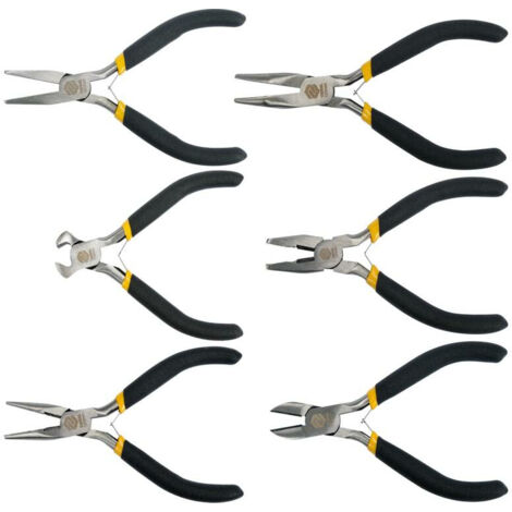 Juego 6 mini alicates 125mm 42309 vorel
