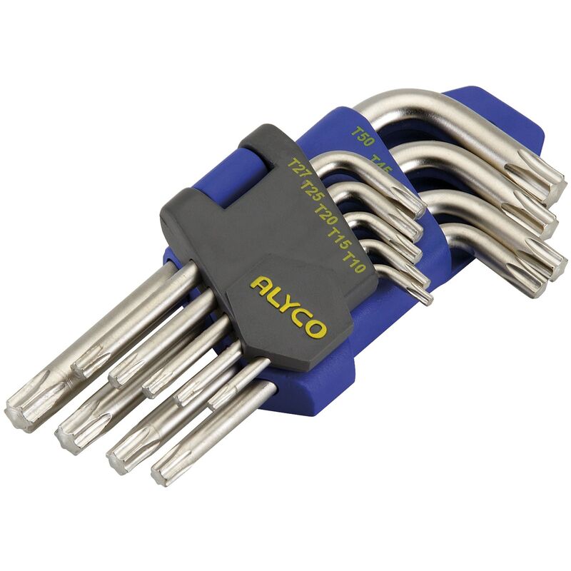 

Alyco-tools - Juego De Llaves Torx, Soporte De Plástico