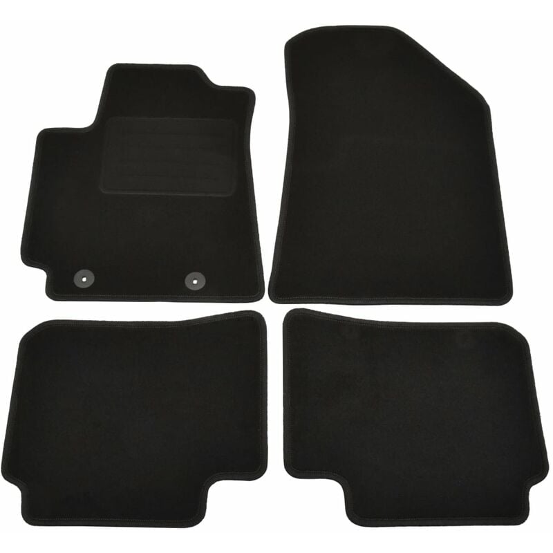 

Juego alfombrillas coche 4 piezas Hyundai I10 III - Antracita - Vidaxl