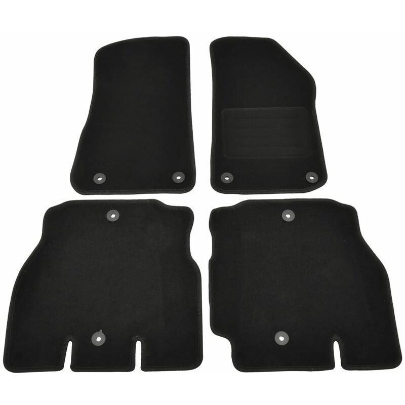 

Juego alfombrillas coche 4 piezas Jeep Wrangler IV (JL) - Antracita - Vidaxl