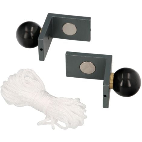 WOLFPACK juego angulares magneticos para reglas 40x40 mm. nivel pared, nivelador pared.