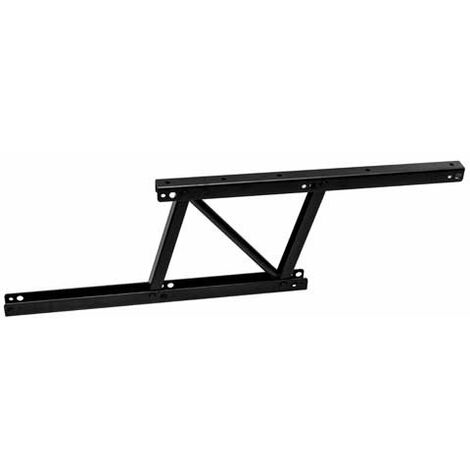 JUEGO BISAGRA ELEVABLE 380MM NEGRO