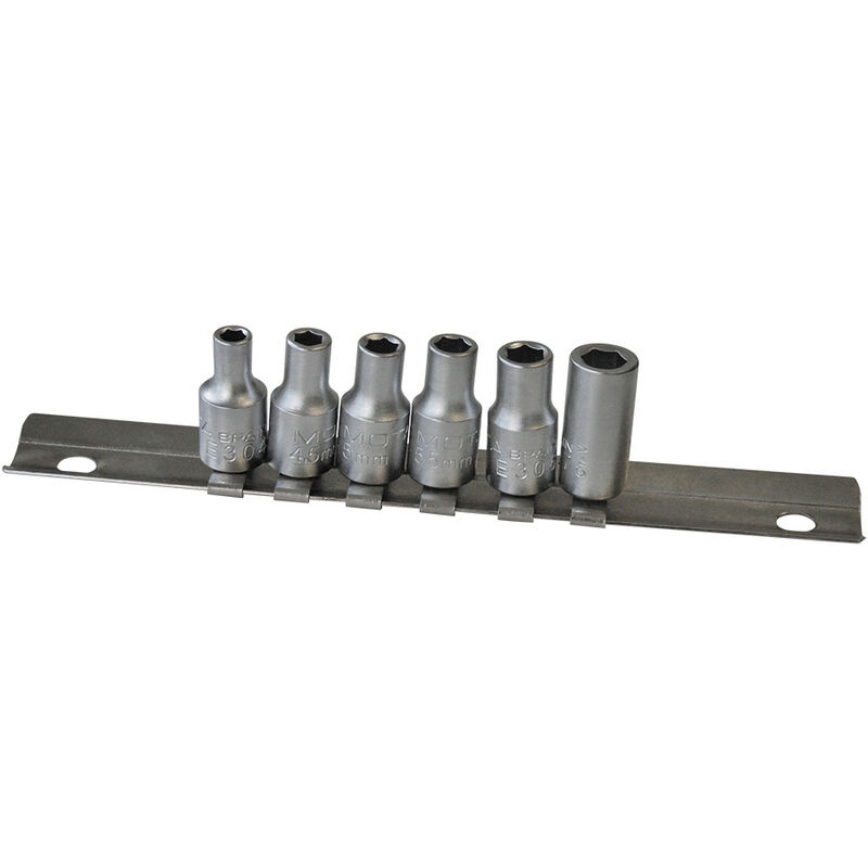 

Juego 6 bocallaves 1/4' (6pcs) ek111 - Mota Herramientas