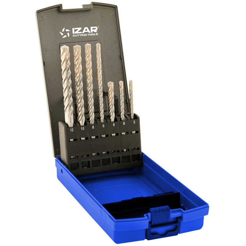 

Brocas Hormigon Profesional Sds Plus Zentro4 Izar Juego 7 Unidades De 5 A 12 Mm